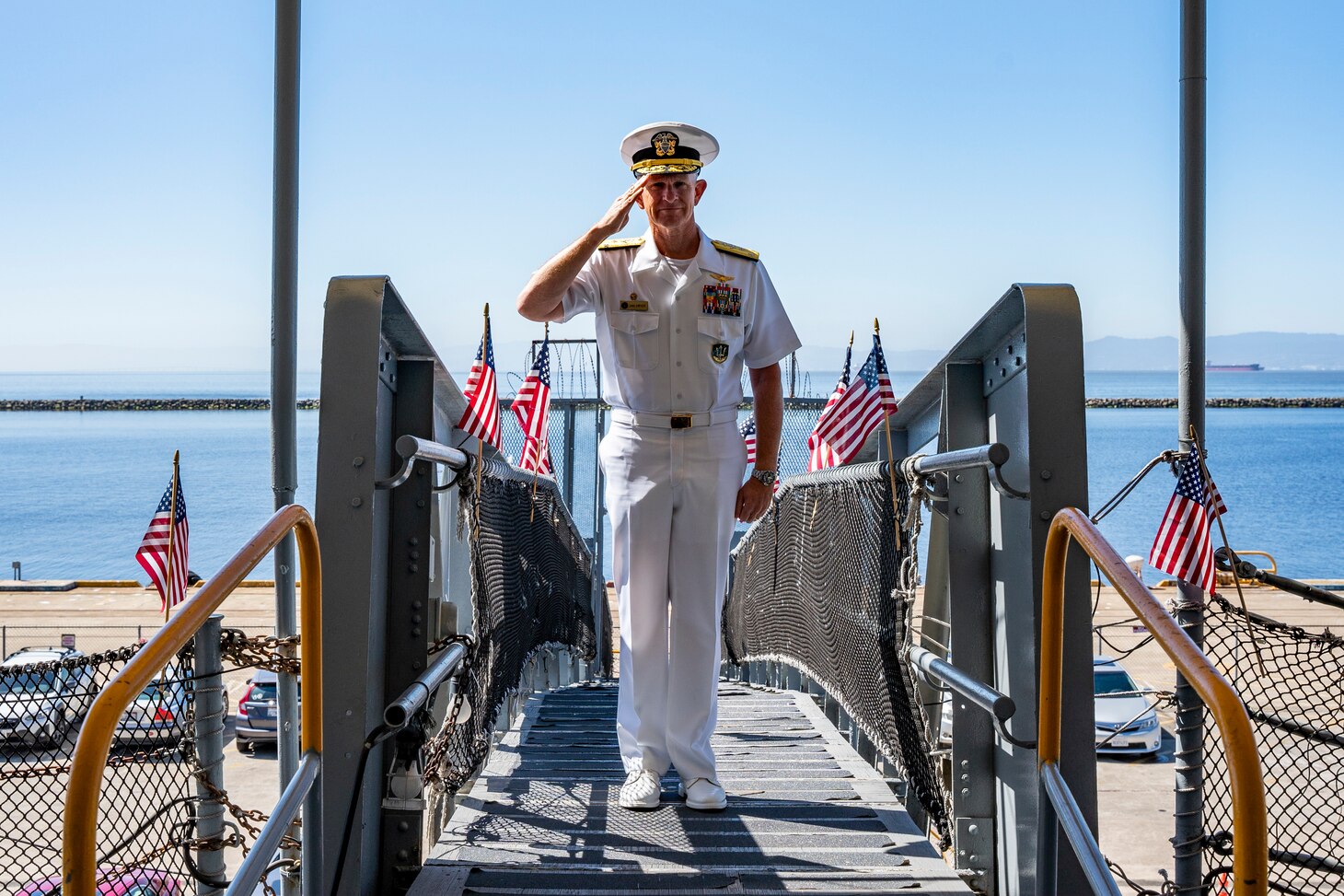 Senior Naval Aviator and Alameda Native to Commemorate Aircraft Carrier