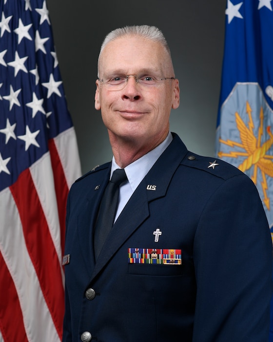 This is the official portrait of Chaplain (Brig. Gen.) J. Daniel Brantingham.