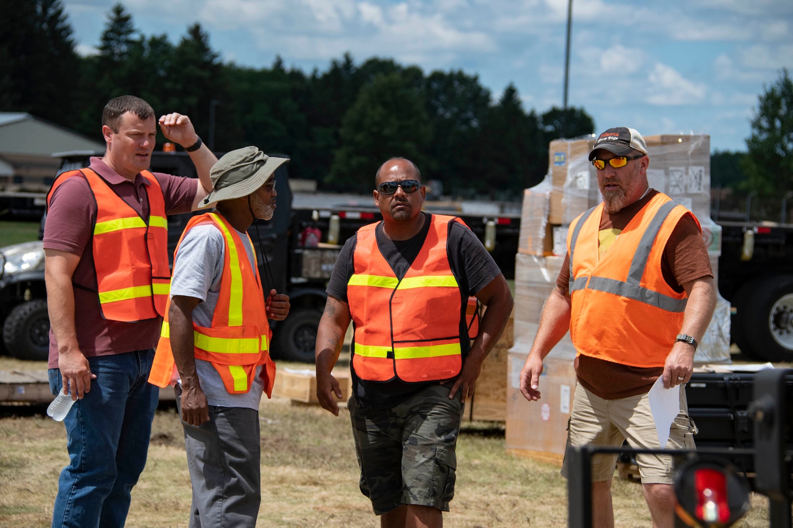 DLA Distribution Expeditionary team conducts first field training exercise since the COVID-19 pandemic