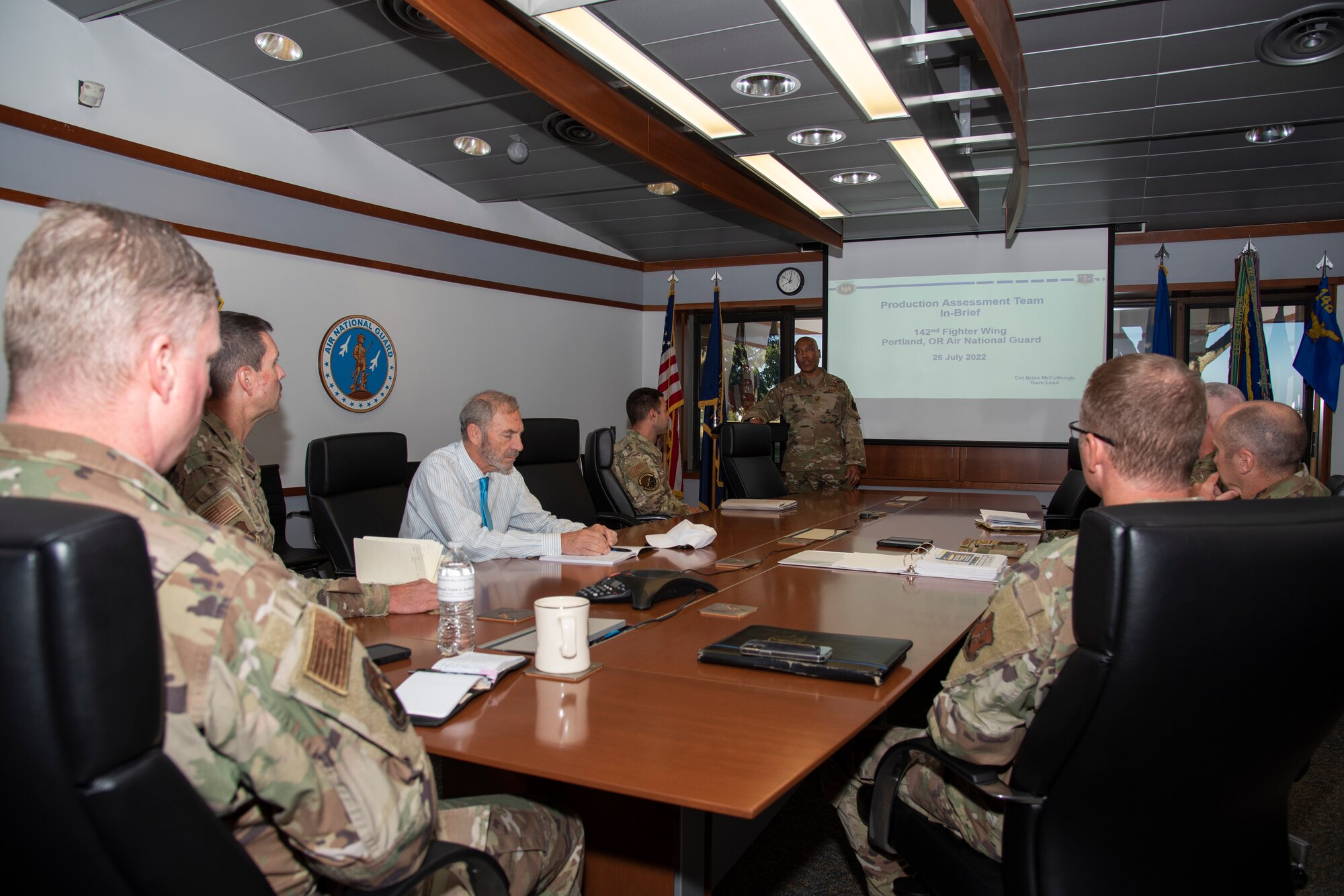 142nd Wing hosts ANG's Production Assessment Team