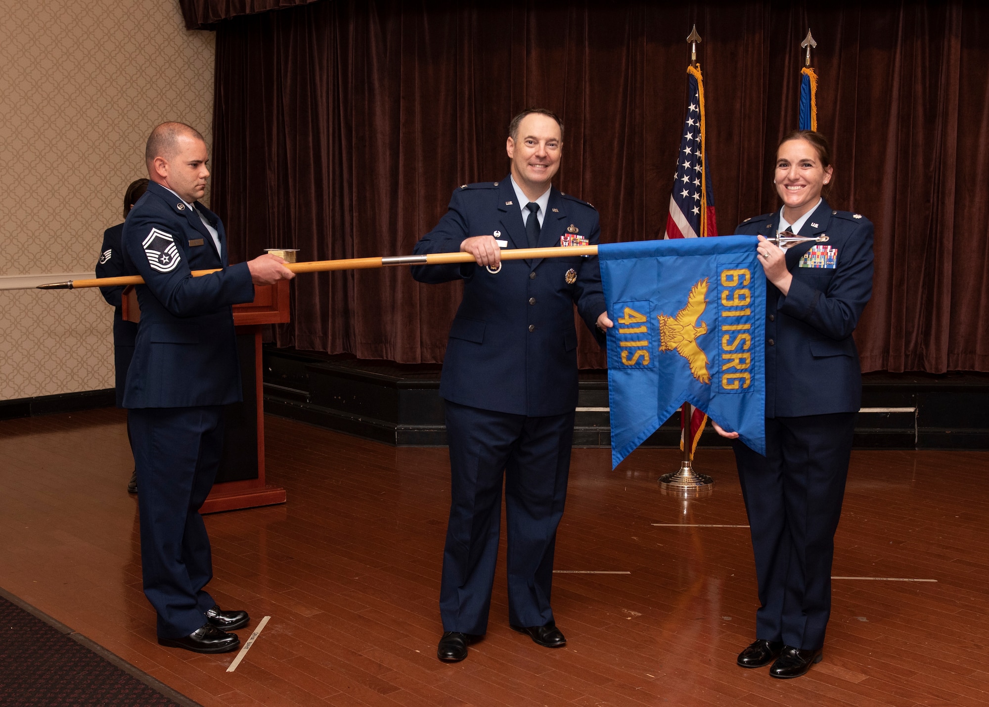 41st IS Activation and Assumption of Command Ceremony