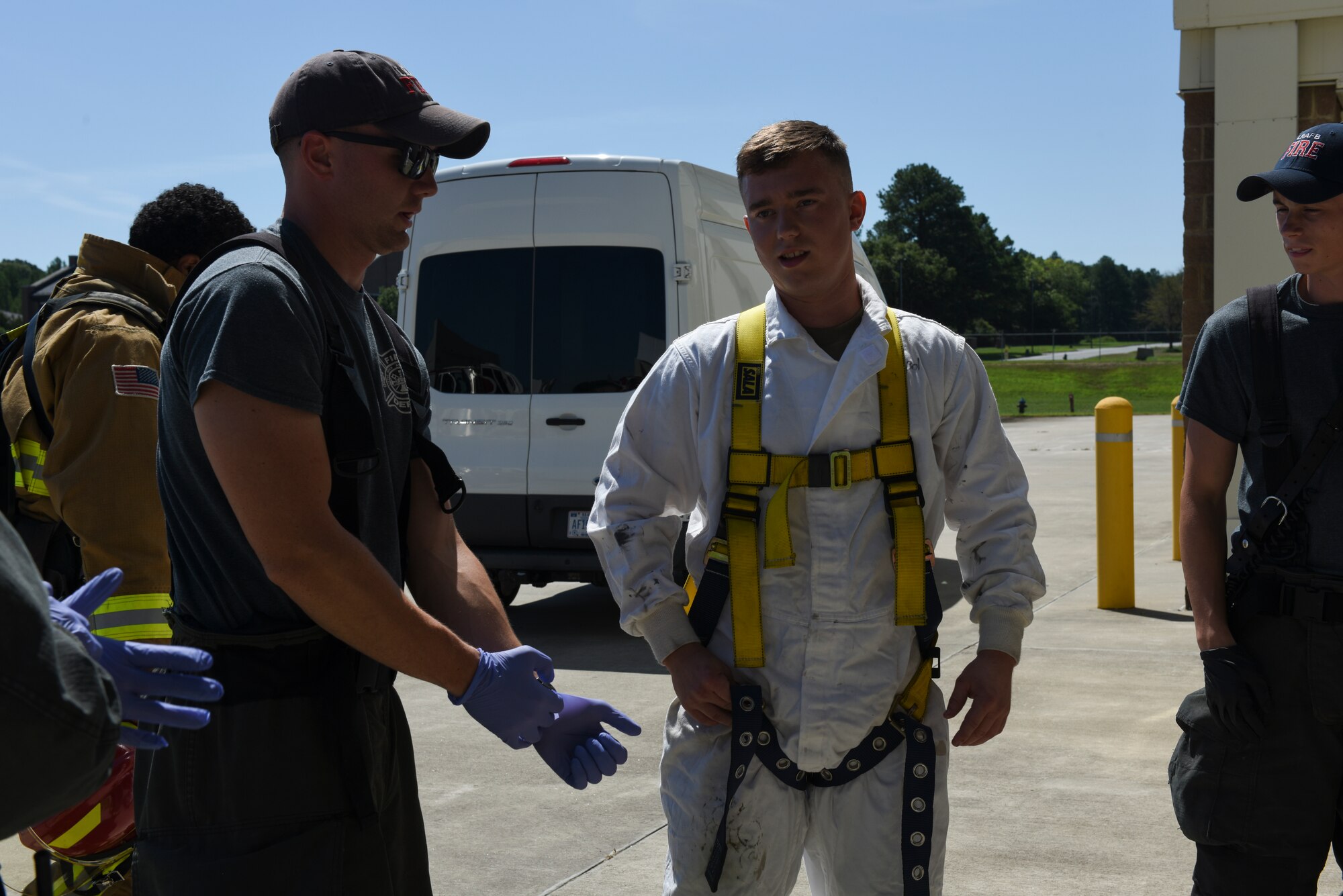 Airman from the 189th Maitenance Group participated in emergency fules training August 13, 2022.