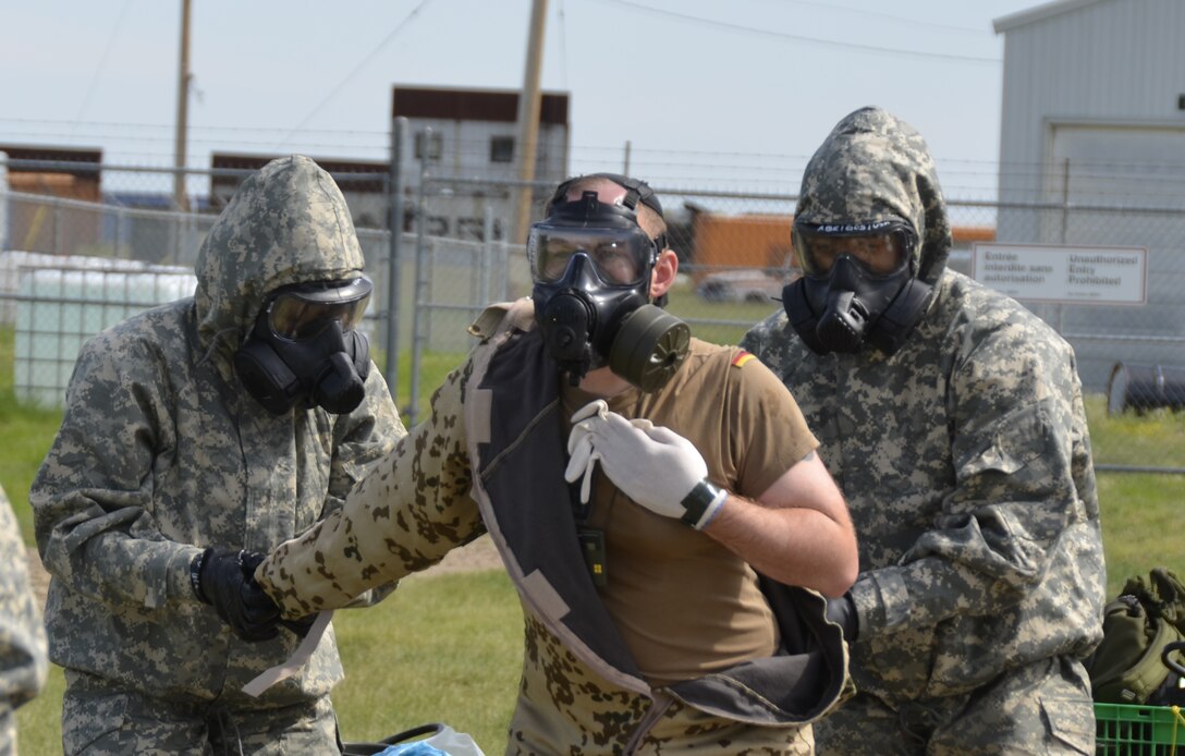 Multinational NATO CBRN Defense Battalion live-agent exercise concludes in Canada