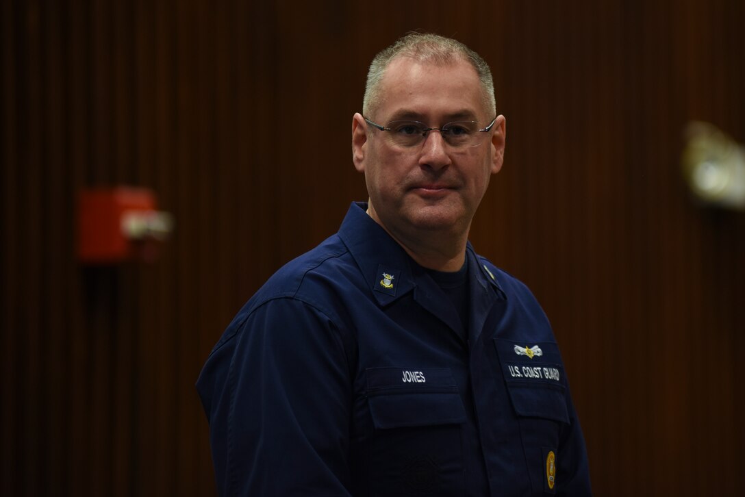 U.S. Coast Guard Master Chief Petty Officer Heath Jones, the next master chief petty officer of the Coast Guard, visits the Ninth Coast Guard District April 13, 2022, in Cleveland, Ohio.