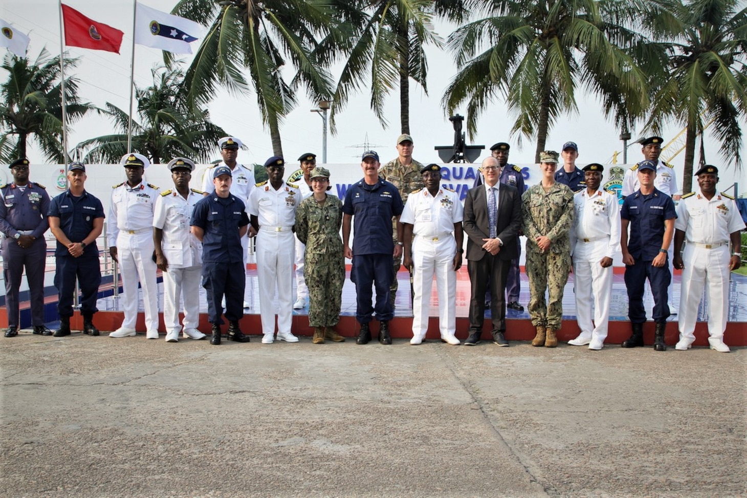 The Famous-class medium endurance cutter USCGC Mohawk (WMEC 913) arrives in Lagos, Nigeria for a scheduled port visit, Aug. 18, 2022.