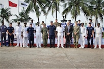 The Famous-class medium endurance cutter USCGC Mohawk (WMEC 913) arrives in Lagos, Nigeria for a scheduled port visit, Aug. 18, 2022.