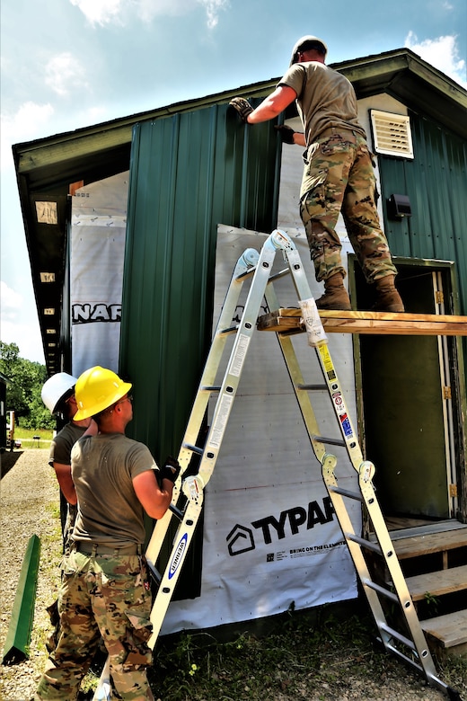 Army Reserve engineer unit helps with big troop project at Fort McCoy