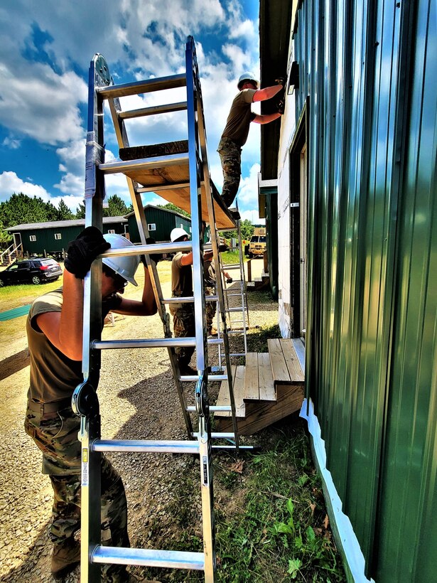 Army Reserve engineer unit helps with big troop project at Fort McCoy