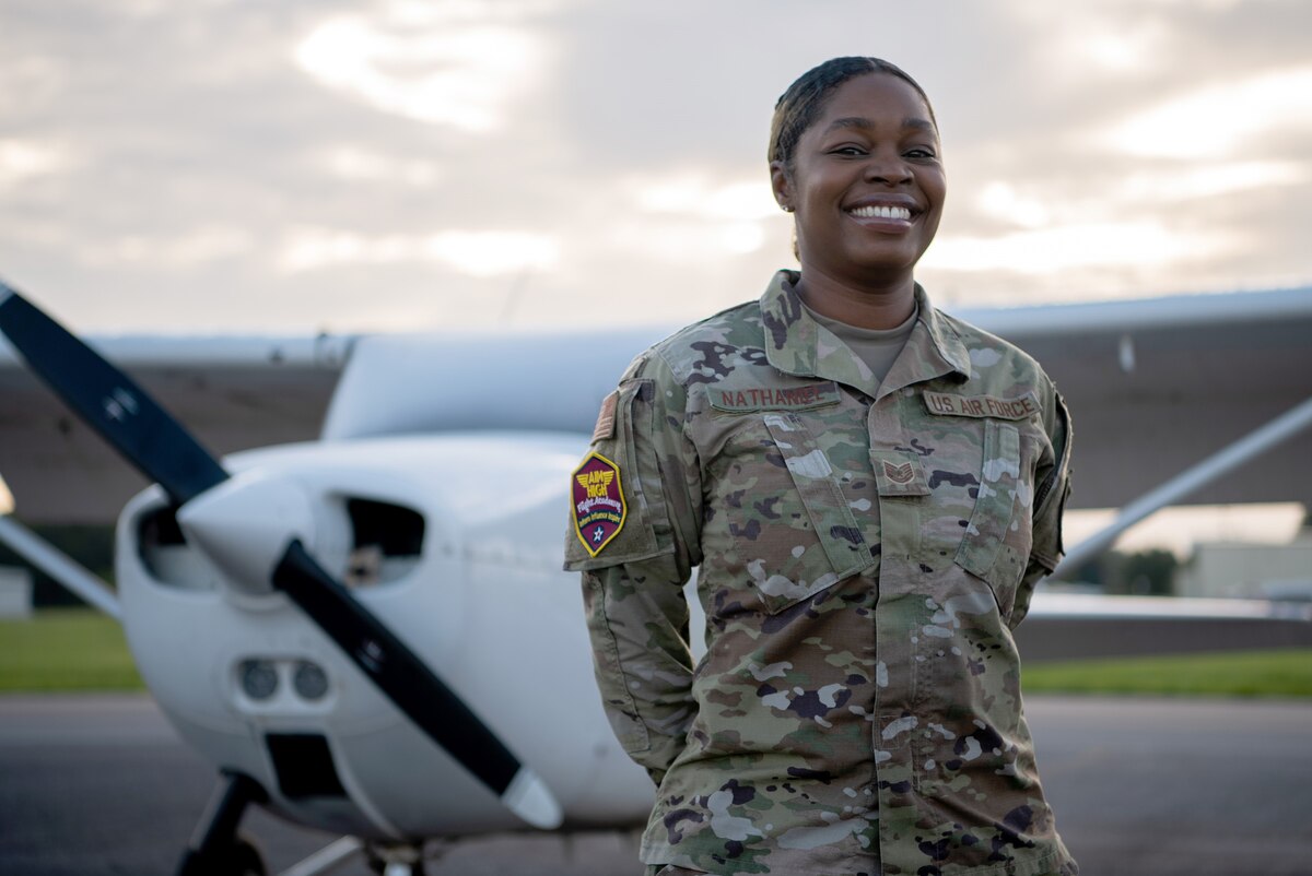 Photo of Tech. Sgt. Glenda Nathaniel.
