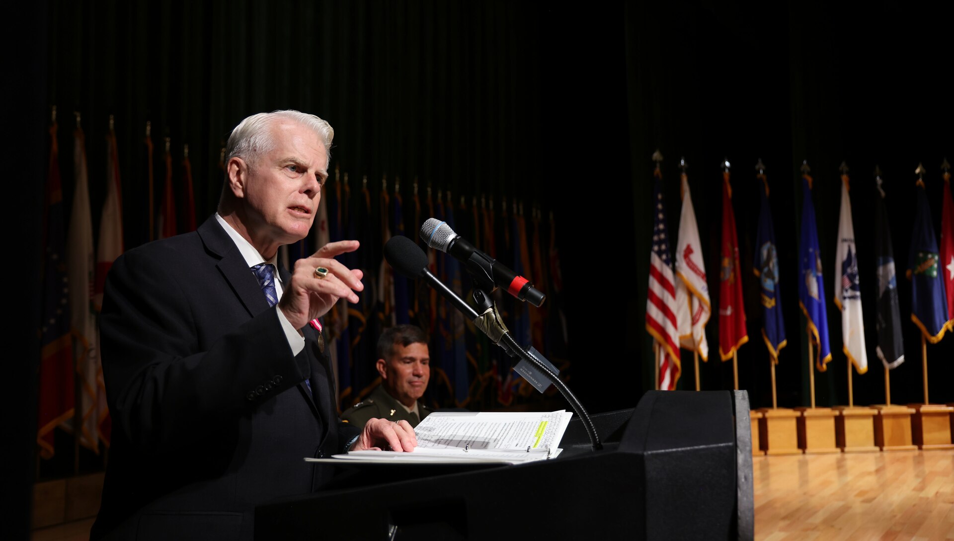 Dr. Mark W. Fishback retired from the 20th Chemical, Biological, Radiological, Nuclear, Explosives (CBRNE) Command as the deputy to the commanding general and senior U.S. Army civilian