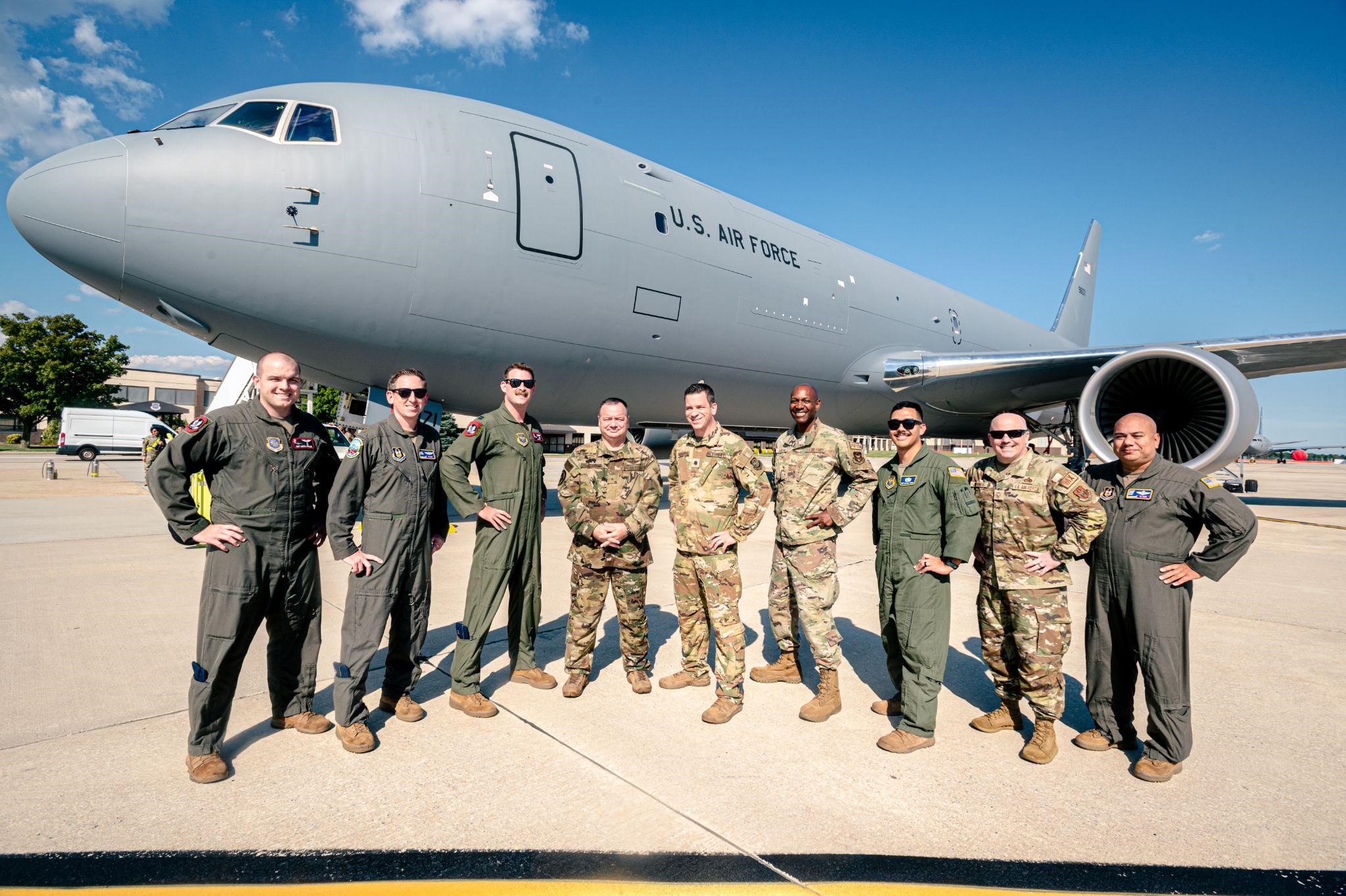 Joint Base MDL receives 9th KC46