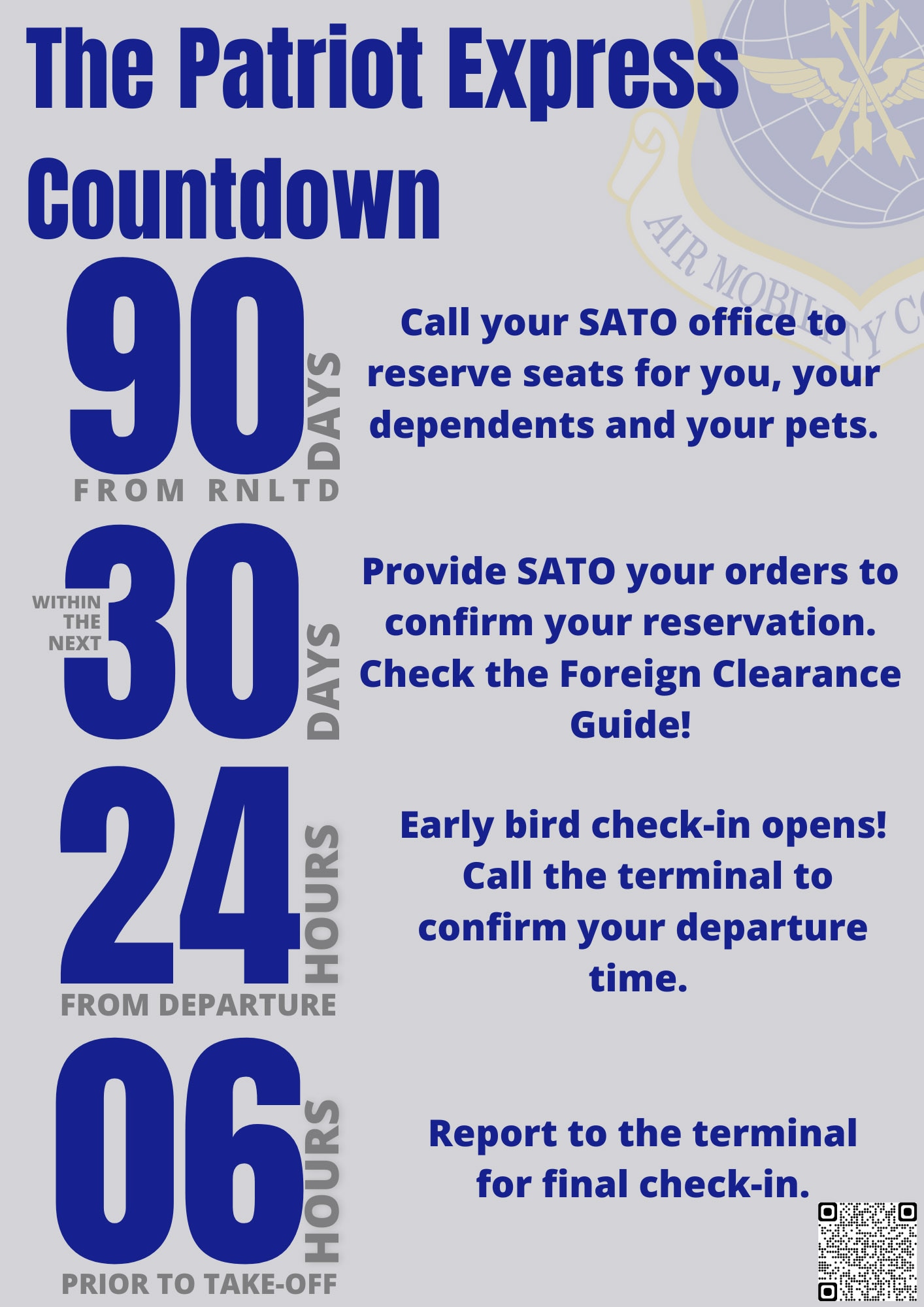 Starting Sept. 20, 2022, the Patriot Express flight, also known as the rotator, is scheduled to start flying into Royal Air Force Mildenhall for U.S. military and civilian members and their families permanently changing station to the United Kingdom. It will fly to and from Baltimore/Washington International only, and the first flight out of RAF Mildenhall, for those PCSing back to the States, is Sept. 21