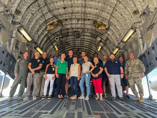 315th Airlift Wing 2022 Civic Leader Flight