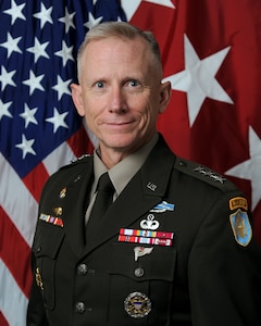 Lt. Gen. Douglas Sims Official Portrait