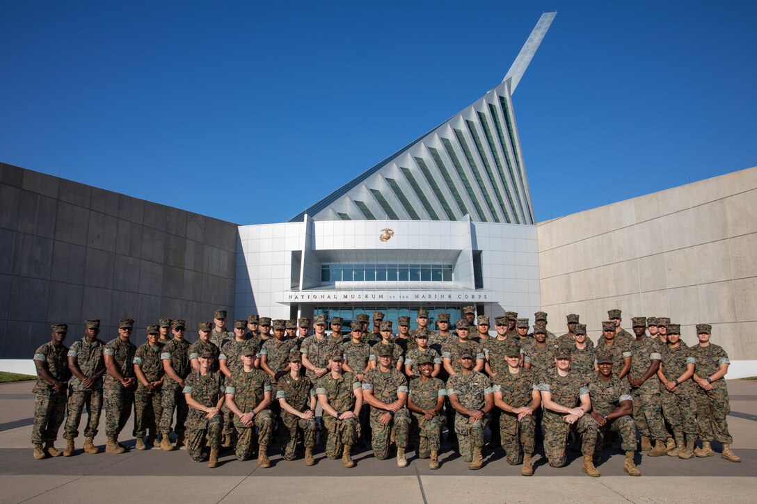 MARFORRES DAOP Marines Visit the National Museum of the Marine Corps