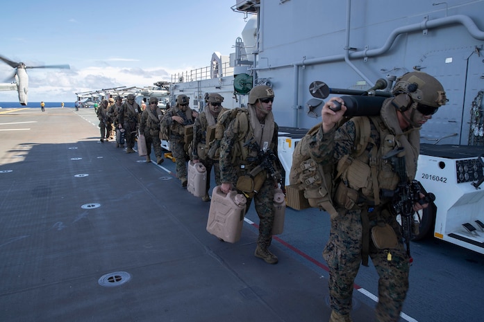 USS Tripoli Embarks 31st MEU