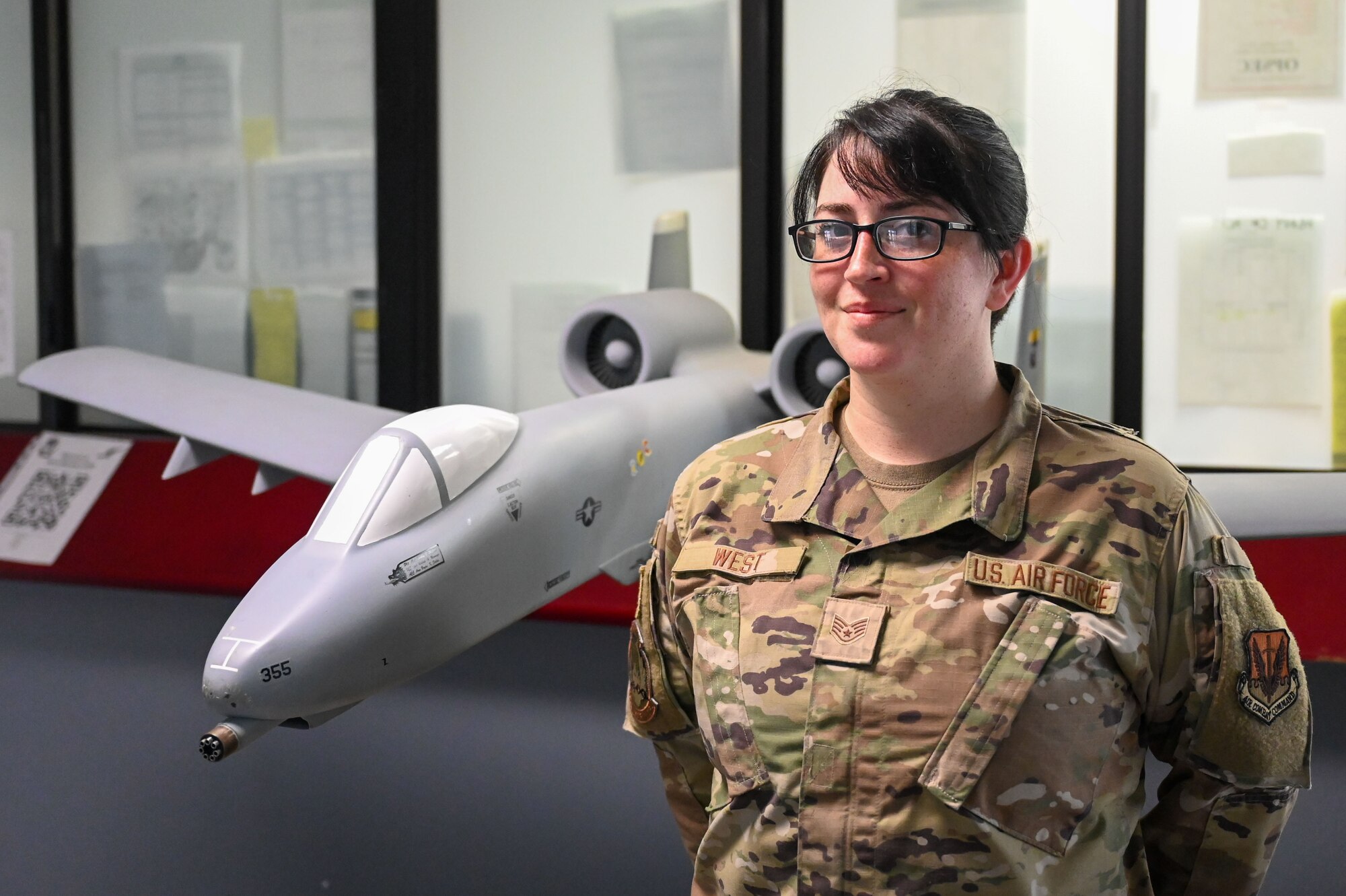 A photo of an Airman.