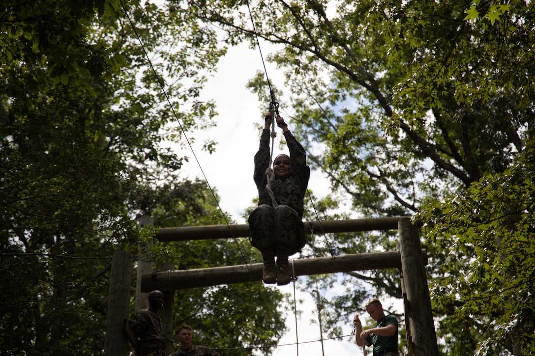 MARFORRES DAOP Marines Visit OCS