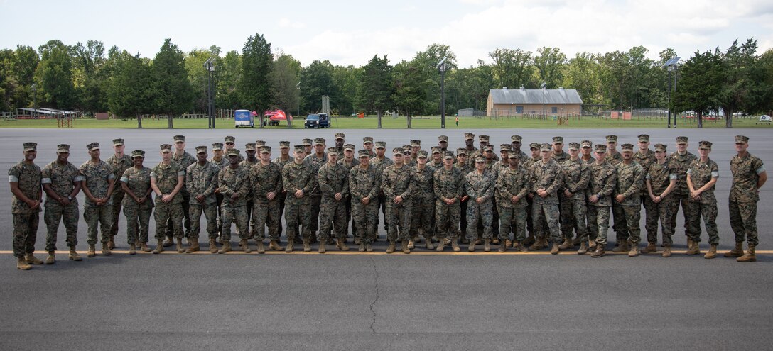 MARFORRES DAOP Marines Visit OCS