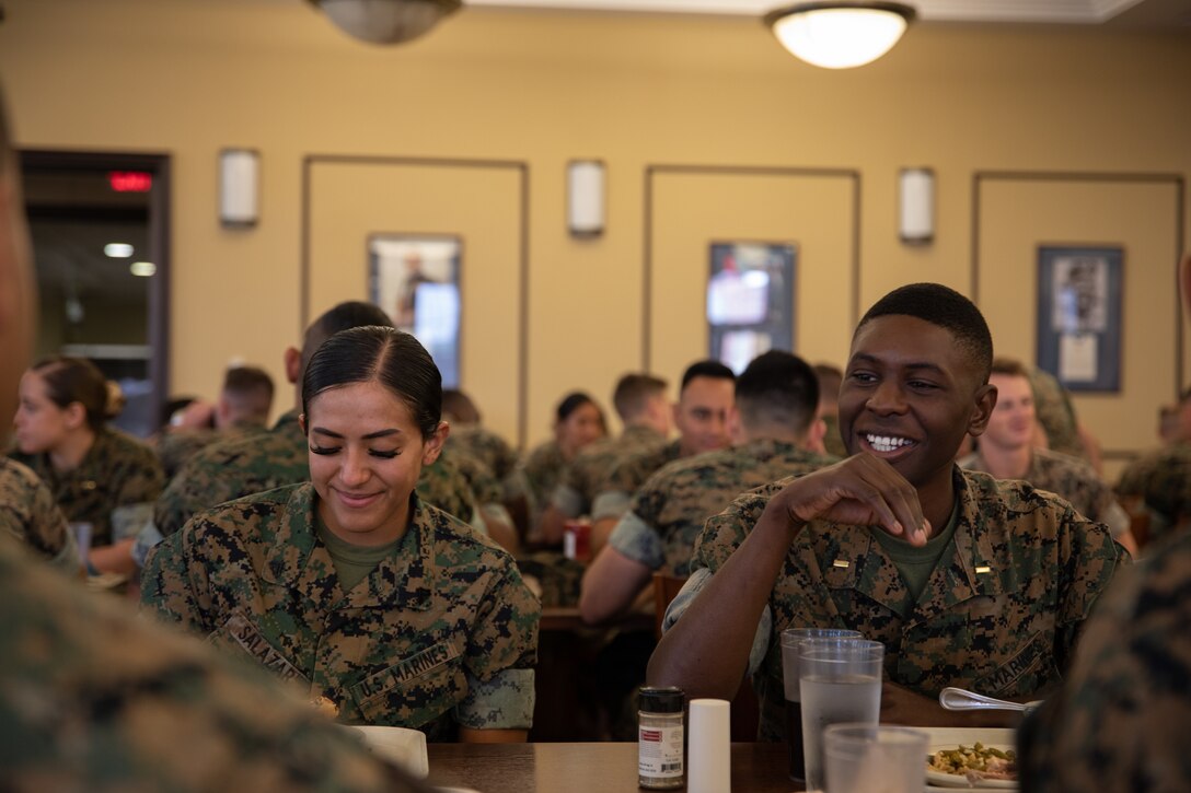 MARFORRES DAOP Marines Visit TBS