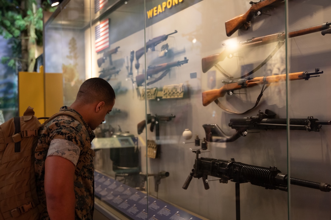 MARFORRES DAOP Marines Visit National Museum of the Marine Corps