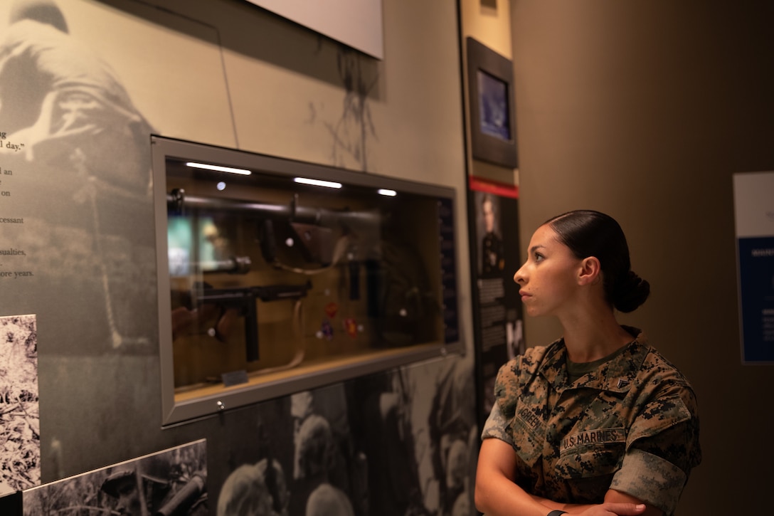 MARFORRES DAOP Marines Visit National Museum of the Marine Corps