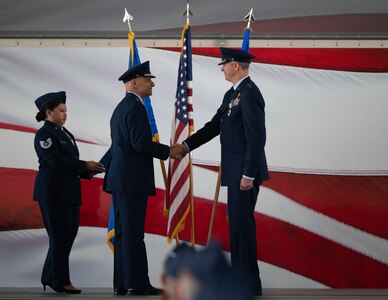 Nineteenth Air Force change of command ceremony