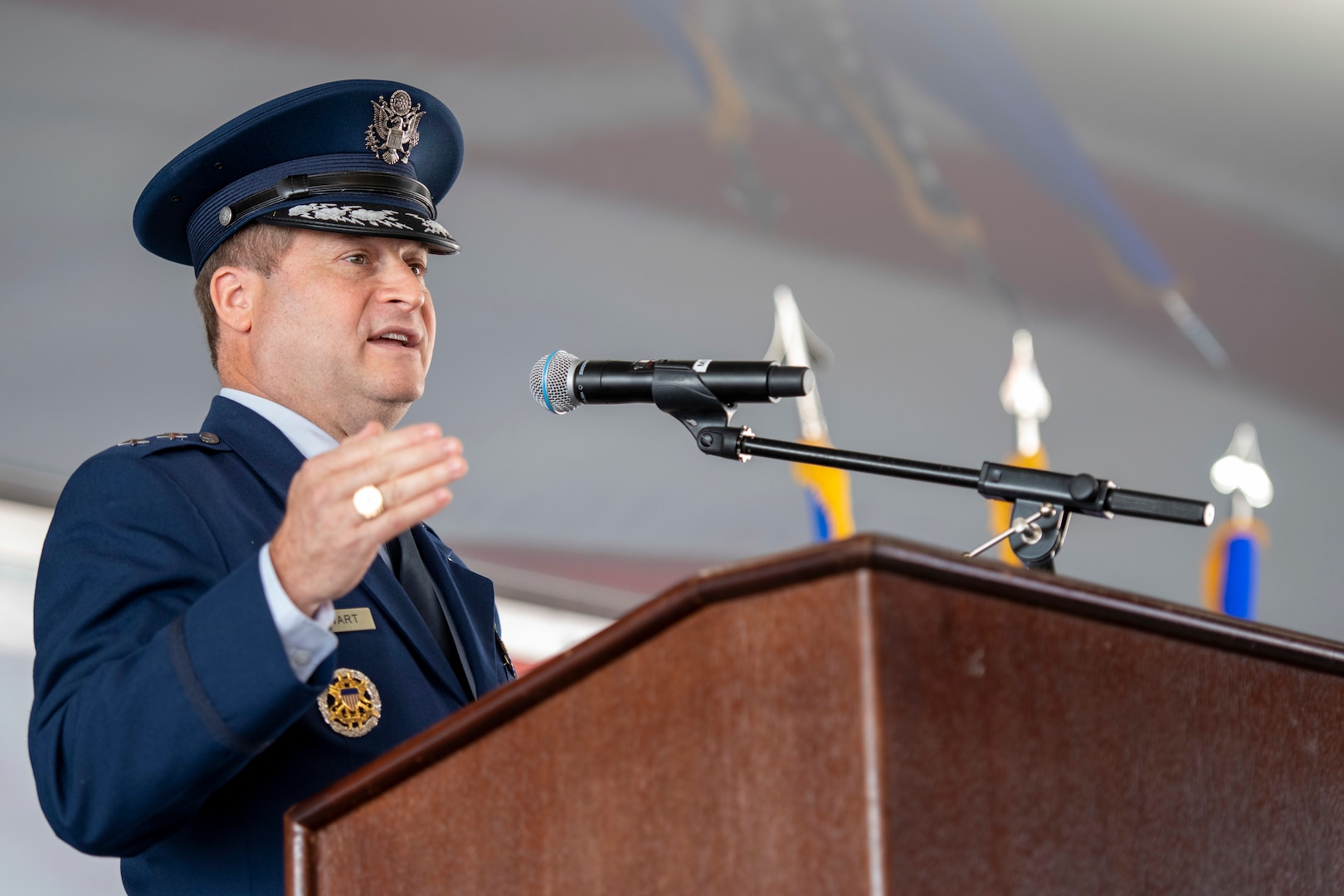 Nineteenth Air Force change of command