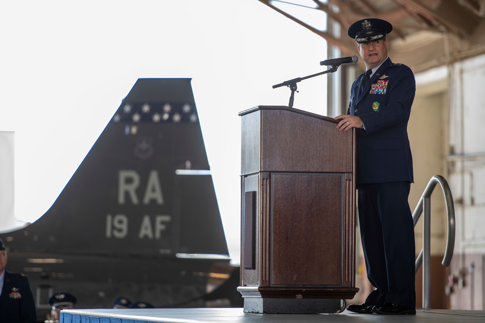 Nineteenth Air Force change of command