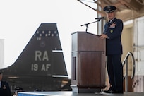 Nineteenth Air Force change of command