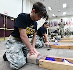 Junior Reserve Officer Training Corps students visit MEDCoE