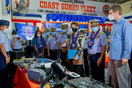 U.S. Donates PHO 11 Million in Equipment to Boost Philippine Coast Guard Capability