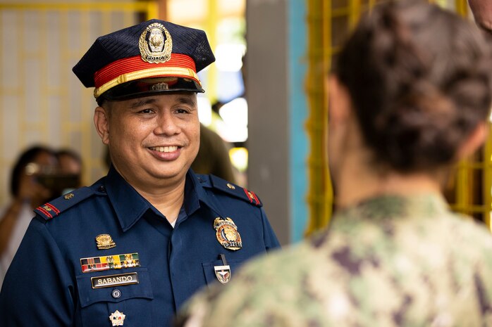 Puerto Princesa Police Officer Says U.S. Navy Hospital Ship Changed His Life