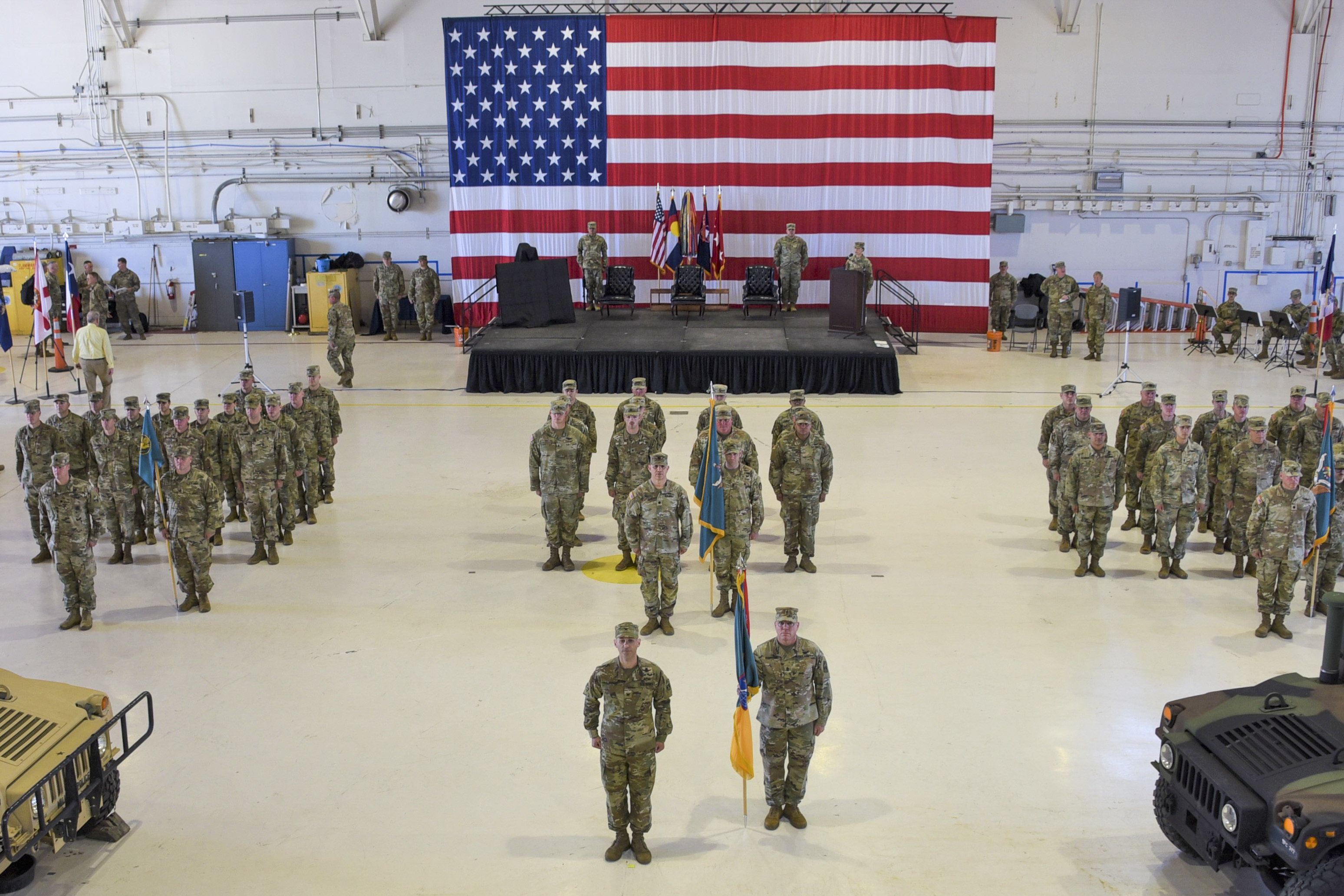 National Guard Chief Thanks Guardsmen at tip of Strategic Space and