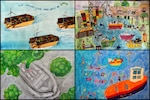 Young artists illustrate greener shipping