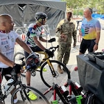 MEDCoE commanding general supports 2022 DOD Warrior Games athletes