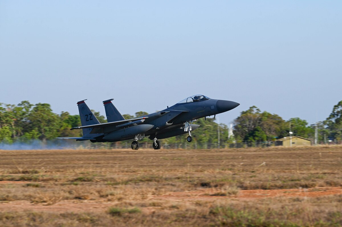 U.S. Air Force arrives in Australia for Exercise Pitch Black 2022