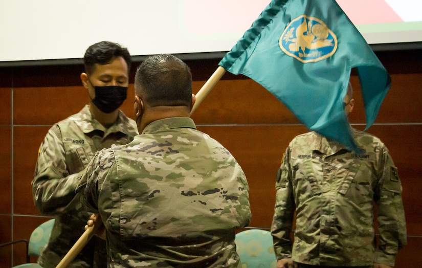 75th Innovation Command's Mountain View Group establishes presence during first-ever change of command ceremony