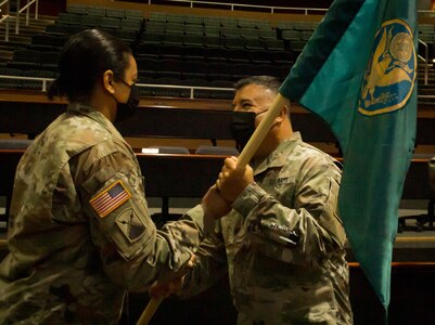 75th Innovation Command's Mountain View Group establishes presence during first-ever change of command ceremony