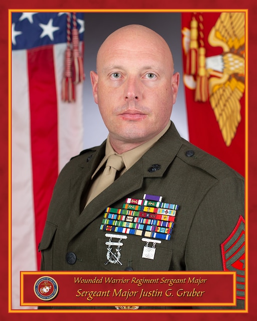 Sgt. Maj. Justin G. Gruber > Wounded Warrior Regiment > Leaders