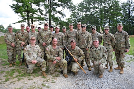 Gen. Daniel Hokanson, chief of the National Guard Bureau, completed a weapons qualification course for the M17 pistol and M4 carbine at Fort Pickett Maneuver Training Center in Blackstone, Virginia, Aug. 1, 2022. Hokanson was supported by the Fort Pickett Directorate of Plans, Training and Security and Soldiers assigned to 3rd Battalion, 183rd Regiment, Regional Training Institute.