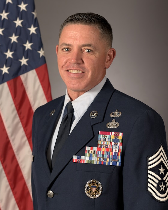 CMSgt Shaffer Bio Photo