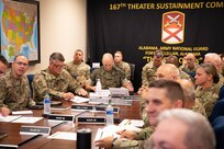 U.S. Southern Command, J4 visits the 167th TSC Anniston, Alabama