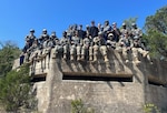 In a first for the Medical Education and Training Campus’ (METC) Pharmacy Technician program, thirty-one Army, Air Force and Coast Guard students jointly conducted a three-day, field training exercise on JBSA-Camp Bullis, Texas July 12-15.