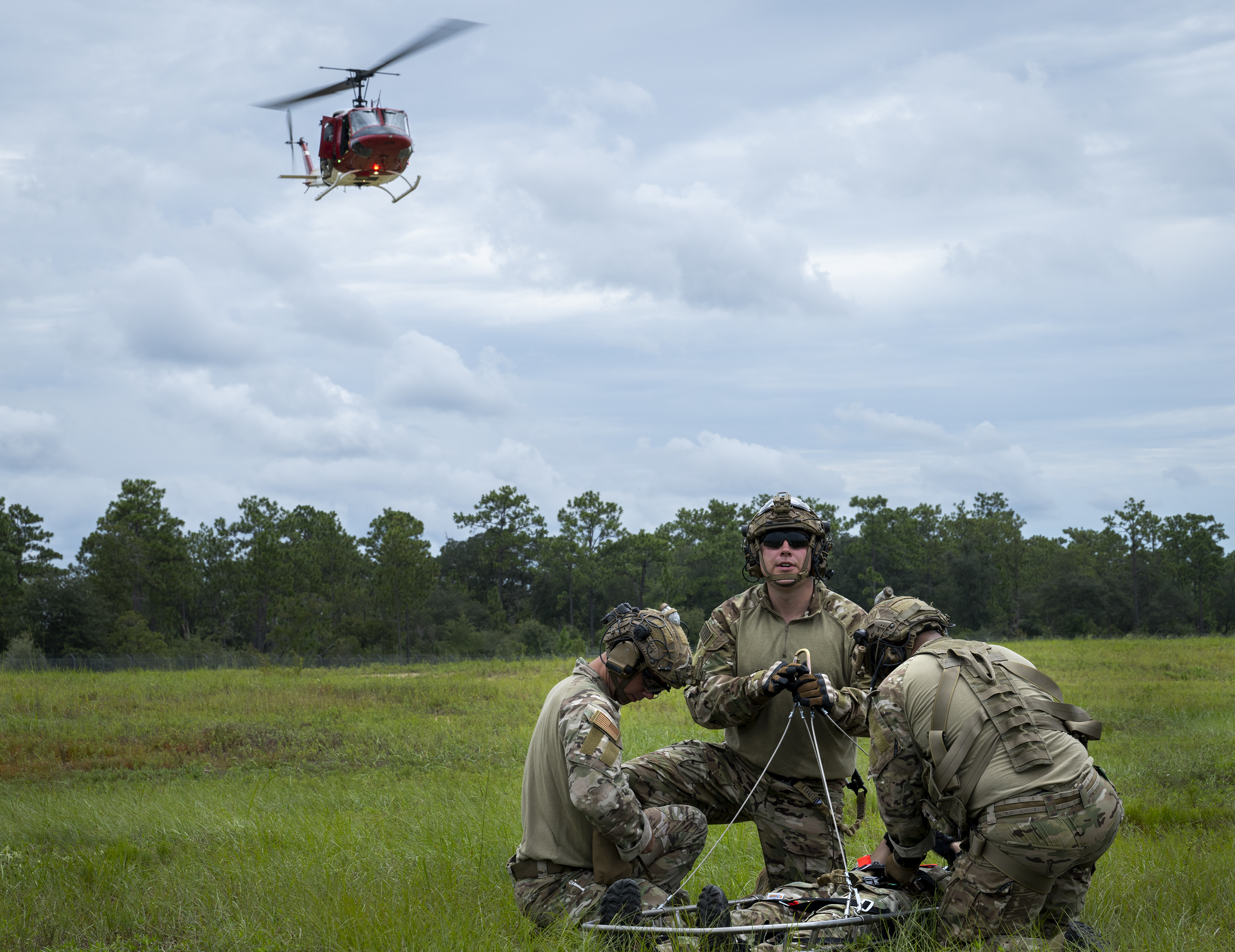 Eglin Huey helps with special ops extraction training > Eglin Air Force