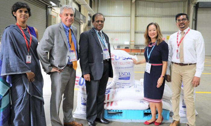 Food to feed Sri Lankan school children