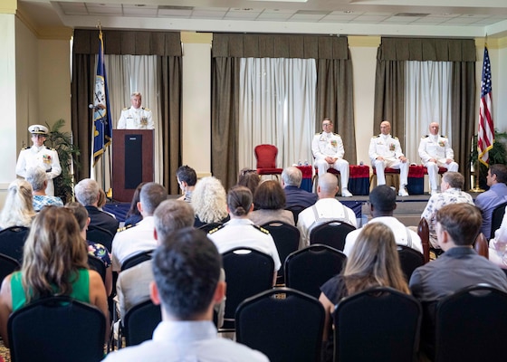 PCU Massachusetts Holds Change of Command