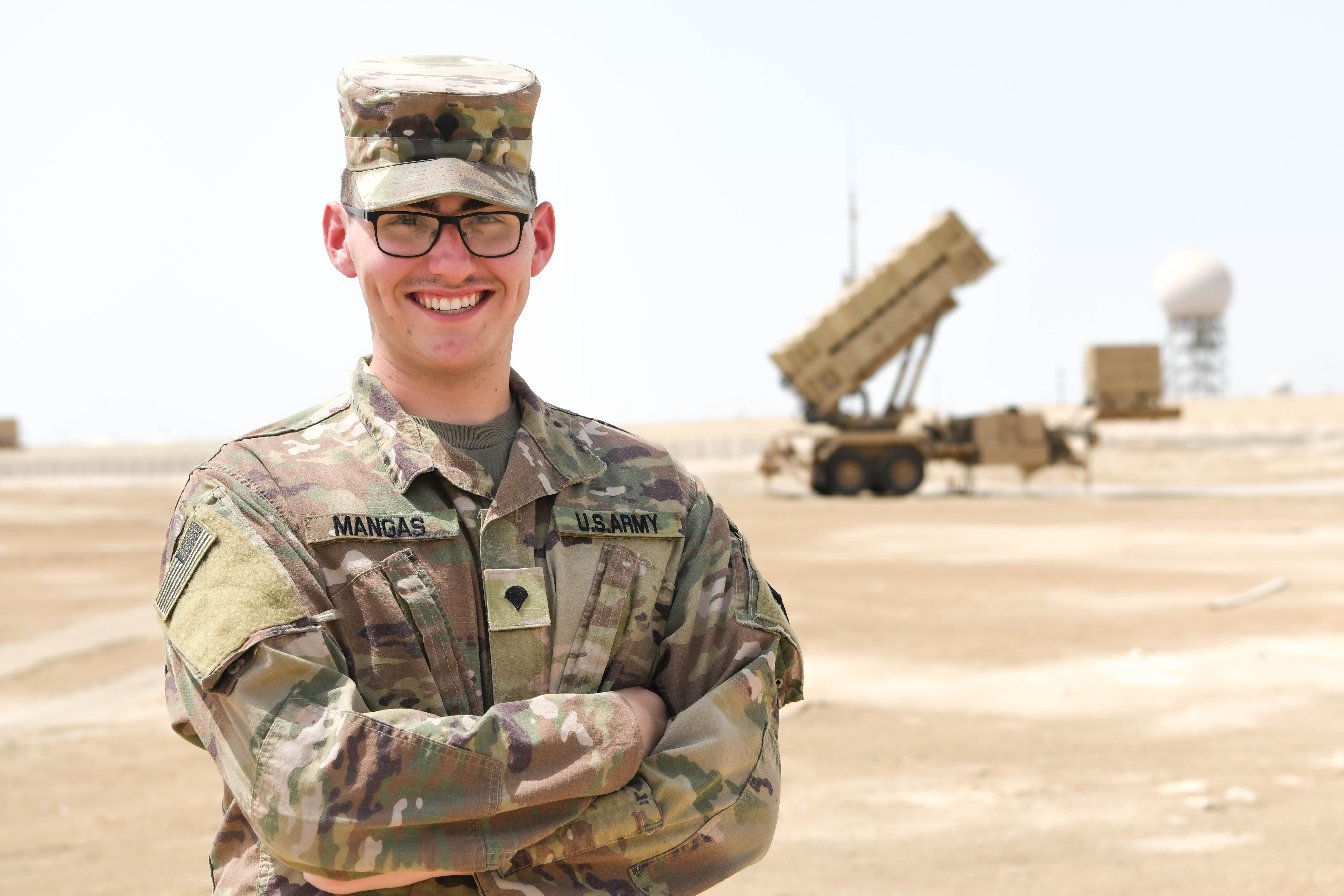 U S Army Specialist named Top Performer by 380th AEW 5/6 Council gt U S