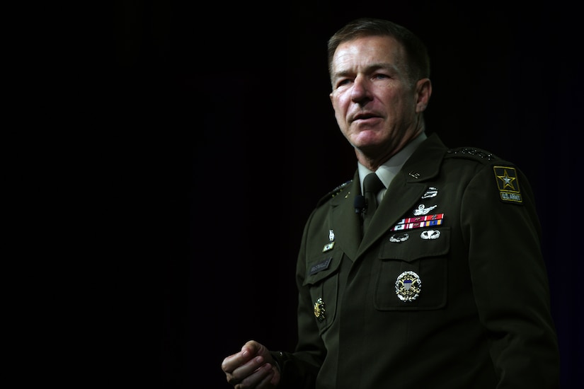 “Every time we have asked, the National Guard has been ‘Always Ready, Always There’," Army Gen. James McConville, chief of staff of the Army, told National Guard leaders meeting in Columbus, Ohio, Aug. 27, 2022.