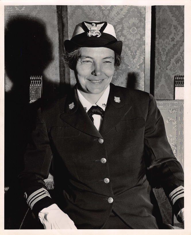 Captain Dorothy Stratton, USCG (WR), SPAR Director.